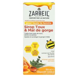 Zarbeil Sirop Pour La Toux 120Ml