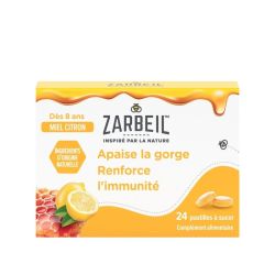 Gorge & Immunité - Miel Citron - 24 pastilles