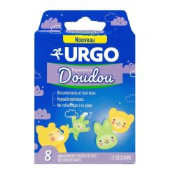 Urgo 8 pansements protecteurs Doudou enfant 2 Designs