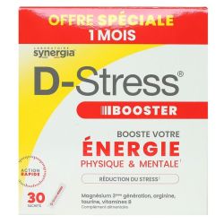 Synergia D-Stress Booster Stick Bte 30