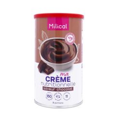 Milical Crème nutritionnelle  saveur Chocolat, 9 Portions