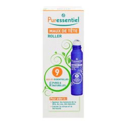 Puressentiel Roller maux de tête 9 huiles essentielles 5ml
