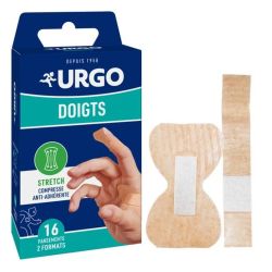 Doigts - 16 pansements, 2 formats