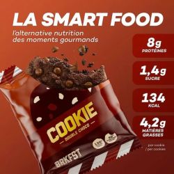 So Shape Cookies Double Choco - 12 cookies de 40 g