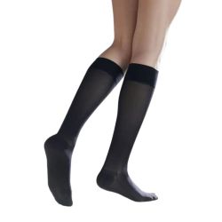 Thuasne Venoflex Kokoon Absolu - Chaussettes de Contention Classe 2 Taille 5 Long Noir