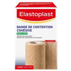 Bande de contention cohésive - Chair - 10 cm x 3,5 m