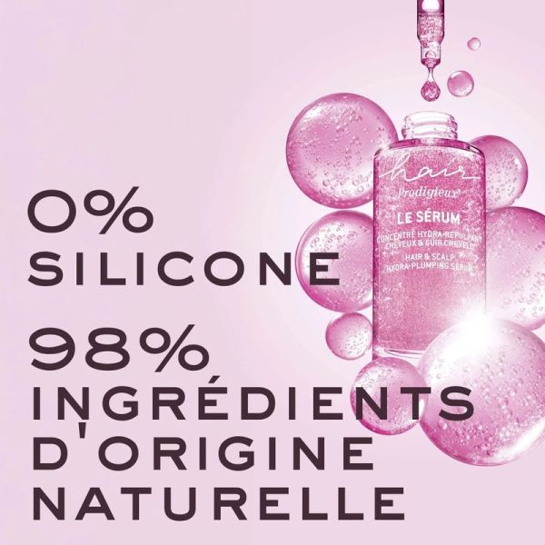 Concentré Hydra-Repulpant Cheveux & Cuir Chevelu HAIR PRODIGIEUX - 50 ml