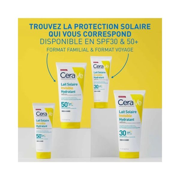 Lait Solaire Invisible Hydratant SPF50+ Haute Protection - 177 ml