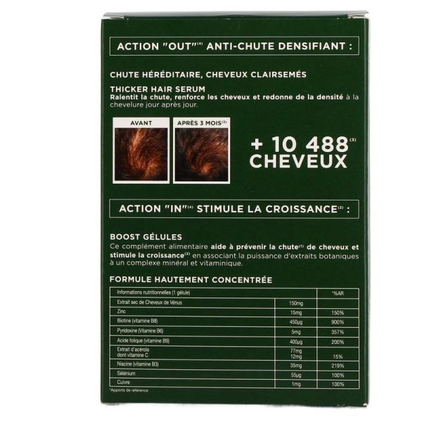 Sérum Anti-Chute de Cheveux Progressive 50 ml + Gélules Double Action Anti-Chute et Croissance - 50 ml + 30 gélules