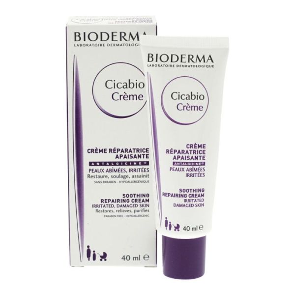 Cicabio crème réparatrice et apaisante 40ml