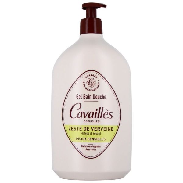 Gel Bain Douche Zeste de Verveine QUOTIDIEN - 1 L