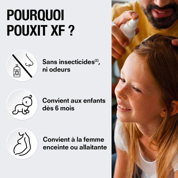 Lotion Anti-Poux et Lentes XF Extra Fort - 2 x 100 ml