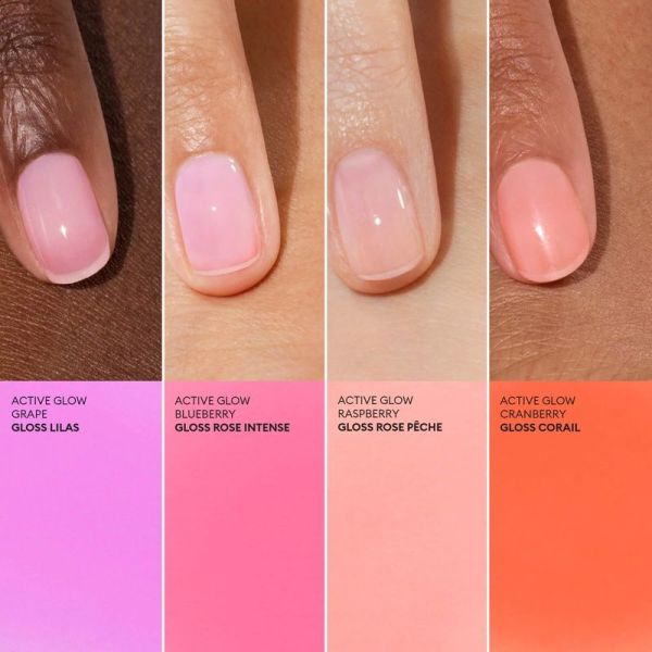 Vernis soin Active Glow Cranberry - 15 ml