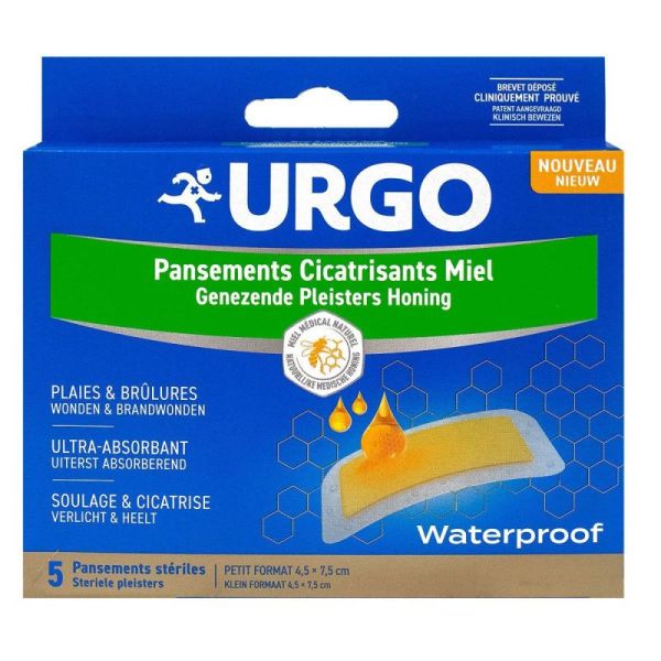 Urgo Pans Miel Bte 5