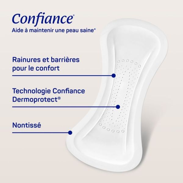 Confiance Lady Protections Anatomiques 2 gouttes - Sachet de 12