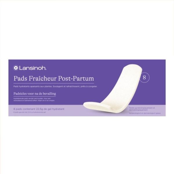 Pads Fraicheur Post-Partum - 8 pads