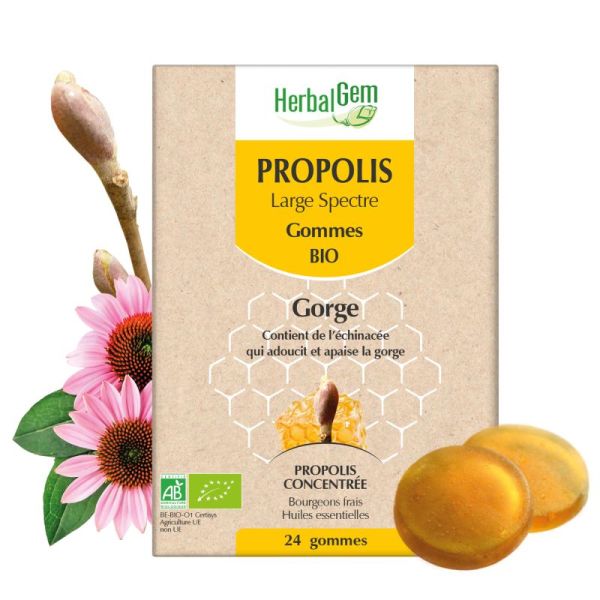 Herbalgem Propolis Large Spectre 24 Gomm