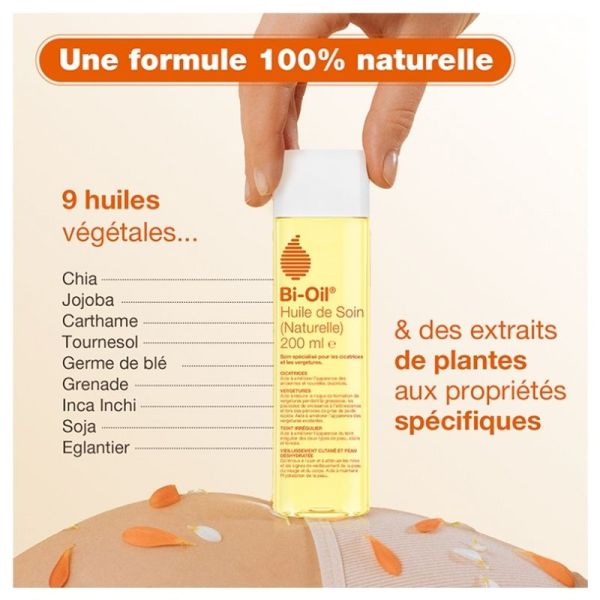 Huile de soin - Naturelle - 60 ml