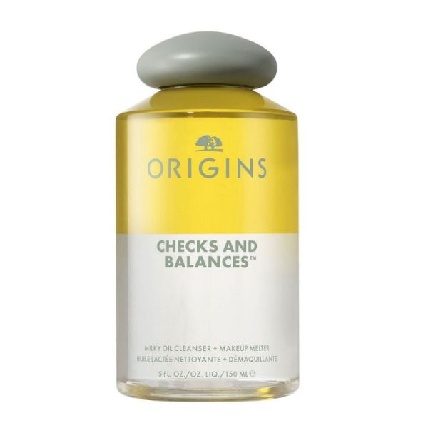 Checks And Balances™ Huile lactée nettoyante et démaquillante 150ml