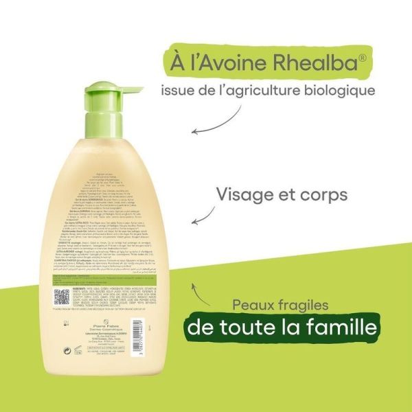 Gel douche surgras nourrissant Les Indispensables - 750 ml
