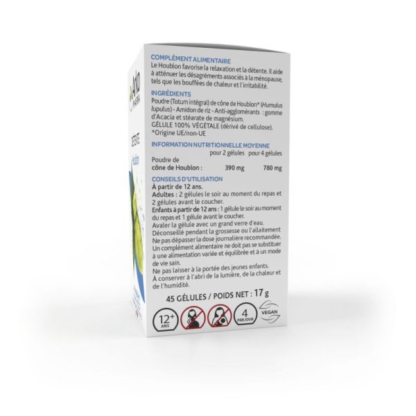 Arkogelule Houblon 195Mg Bte 45