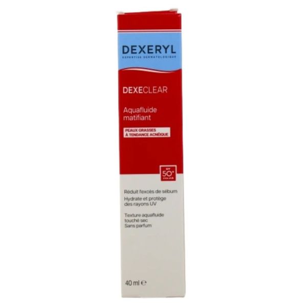 Aquafluide Matifiant SPF50+ Dexeclear - 40 ml