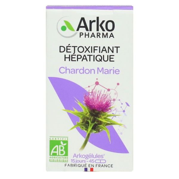 Arkogelule Bio Chardon-Marie 390Mg Bte 45