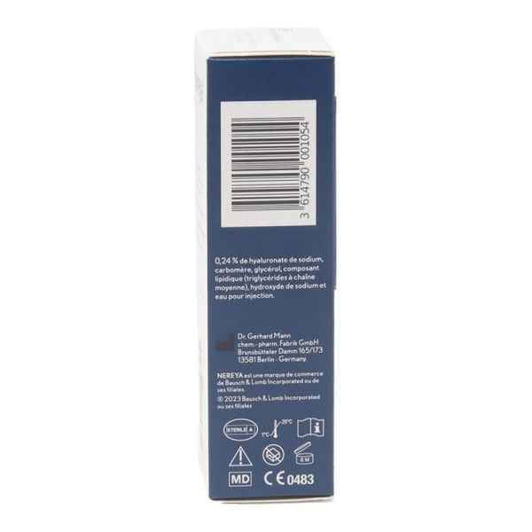 Solution ophtalmique hydratante Flacon multidose - 10 ml
