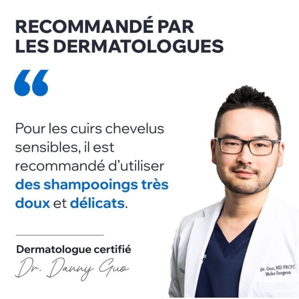 Shampooing Doux Équilibrant DS HAIR - 200 ml