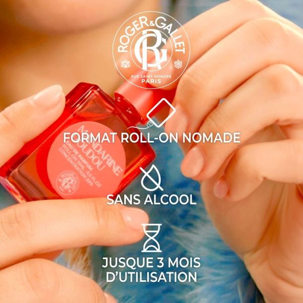 Eau de Parfum roll-on - Mandarine Doudou - 15 ml