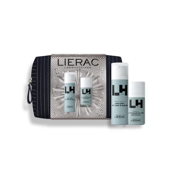 Coffret Noël Fluide Anti-Âge Homme - Fluide Anti-Âge Global 50 ml + Déodorant 50 ml