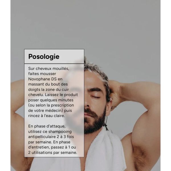 Novophane K Shampooing - Pellicules Sévères - 125 ml