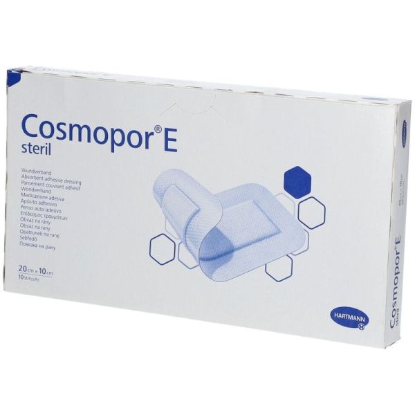 Cosmopor E Steril - 20 x 10 cm, 10 pansements