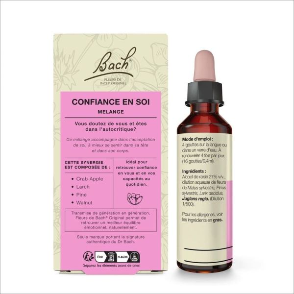 Confiance en Soi Fleurs de Bach - 20 ml