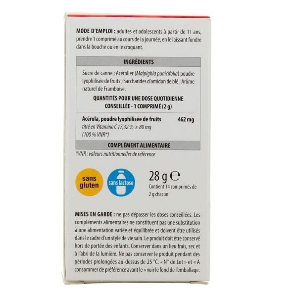 Vitamin C Naturcomplex - 14 comprimés