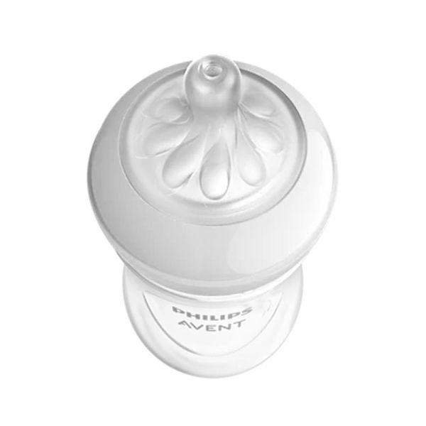 Biberon Natural Response Rose - 1 mois et plus - 260 ml