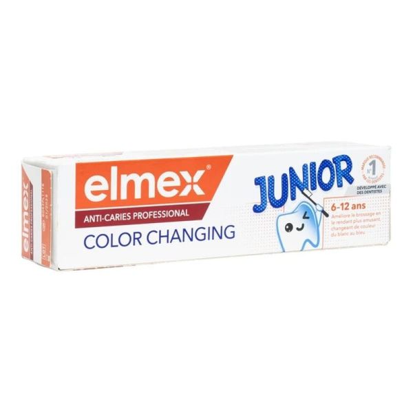 Dentifrice Junior Color Changing Anti-Caries Professional - 75 ml