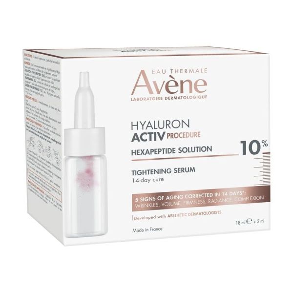 Sérum Tenseur - 10% Hexapeptide Solution HYALURON ACTIV PROCEDURE - 20 ml