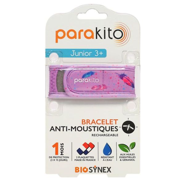 Parakito Bracelet A/Moust Kids Plumes