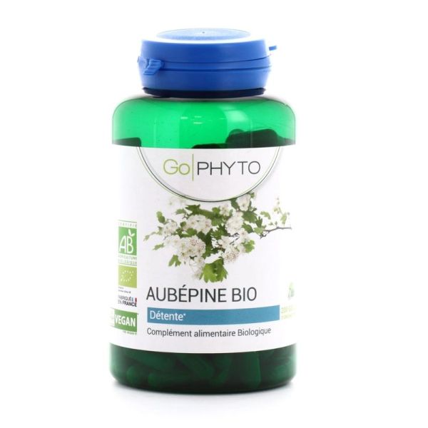 Go Phyto Aubépine Bio Détente - 200 gélules