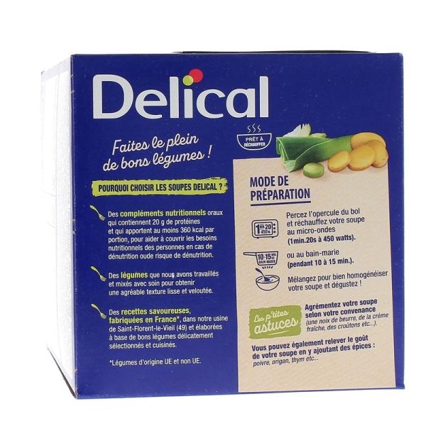 Les Veloutés - Poireaux pommes de terre et crème - 4 x 200 ml