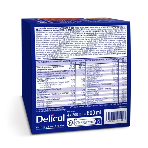 Velouté De Légumes Du Soleil - 4 x 200 ml