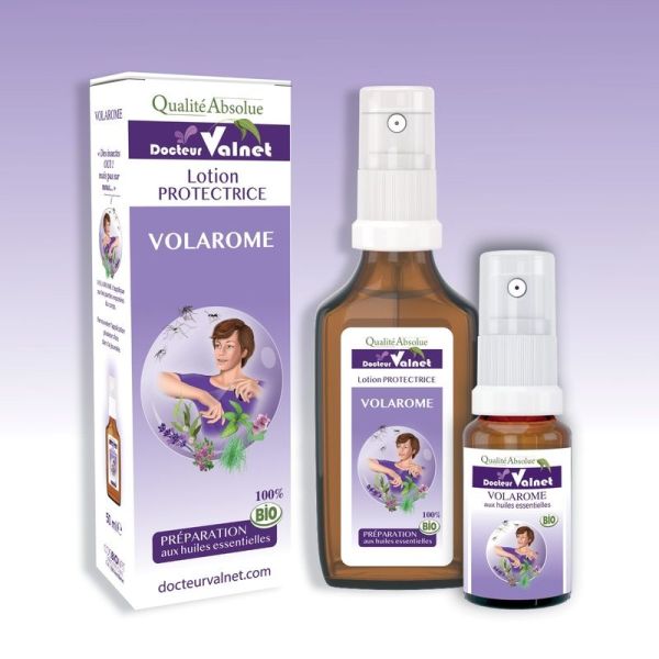 Lotion protectrice a la citronnelle bio aux huiles essentielles Volarome - 15 ml