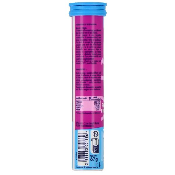 HydraFizz Hydra Sans Sucre - Fruits Rouges - 16 comprimés effervescents