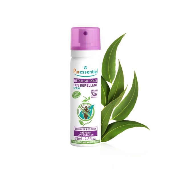 Spray Répulsif Poux - 2 x 75 mL