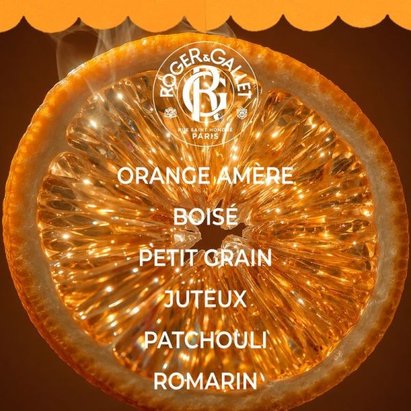 Coffret Noël Savon Bienfaisant + Eau parfumée Bienfaisante - Bois d'Orange - 30 ml + 100 g
