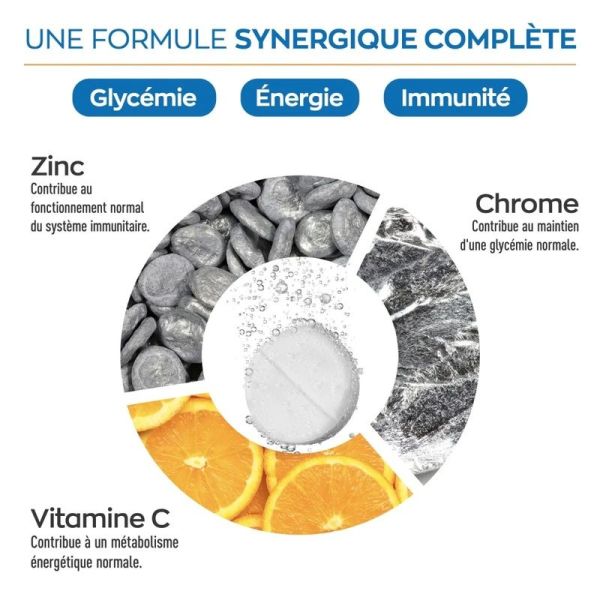 Chrome Picolinate Effervescent - 20 comprimés