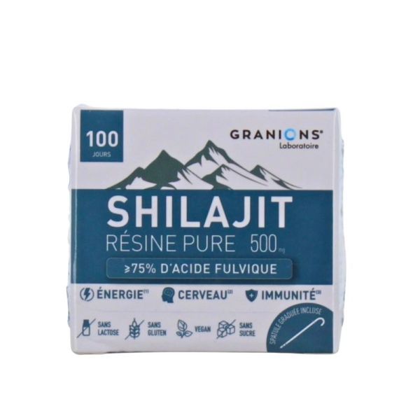 Shilajit pur en résine - 500 mg - 50 g