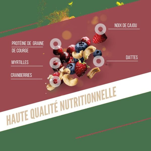 Protein Bars PROTEIN / Red Fruit - Cashew - 50 g