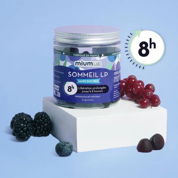 Gummies Sommeil Libération Prolongée Sans Sucres - 42 gummies